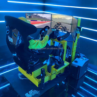 Simulateur de course VR 9D avec système de mouvement 4DOF, jeux de vol, station PS5, cadre métallique, garantie 1 an, usage domestique, anglais