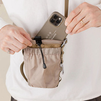 Sac à bandoulière pour bouteille d'eau 2-en-1 avec sac à main pour la randonnée 32oz 40oz Crossbody Water Bottle Holder with Strap Water Bottle Crossbody Ba