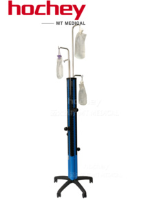 Soporte de infusión salino asistido mecánicamente HOCHEY MEDICAL estante de agua salada móvil ajustable en altura - Product Image 2