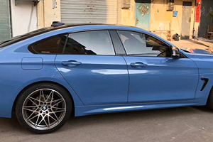 Vinilo Satinado para Envoltura de Automóviles, Color Azul Abu Dhabi, PET de Alto Brillo, con Liberación de Aire, Auto-Reparable, para Envoltura Completa de Automóviles, Película que Cambia de Color - Product Image 4