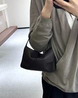 SAM Ramah Lingkungan Tahan Lama Ringan Minimalis Unisex Penutup Kancing Kulit Domba Portabel Modis Kotak Kecil