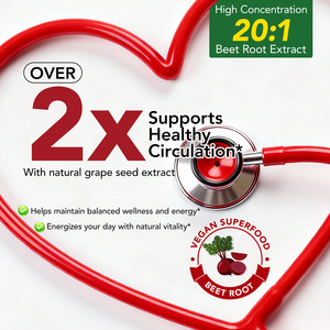 SOLOTREE Vente en gros de gommes à l'extrait de betterave, compléments alimentaires super-nutritifs, gommes à la betterave naturelles et végétaliennes avec CoQ10 et <span class=keywords><strong>vitamine</strong></span> B12 - Product Image 3