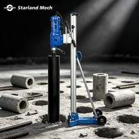 Machine de forage diamantée DD35 3500W avec support pour le perçage humide du béton et de la brique, outil de découpe de trous pour la construction