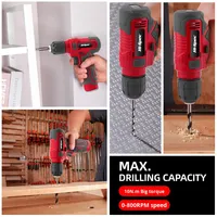 Ensemble de perceuse électrique sans fil au lithium 8V Hi-Spec de 175 pièces, outils en acier au chrome-vanadium, emballage en coffret rigide, multifonctionnel, OEM