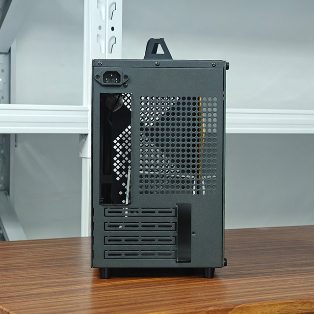 Stock Mid Tower Desktop ATX Gaming Computer Case with Fan Metal Plastic Material Customization Form Factor ATX PSU Power Supply