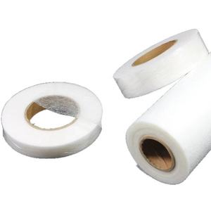 Rouleau de tissu non tissé thermocollant avec revêtement PES, élastique et doux, pour vêtements, en matériau PE - Product Image 5