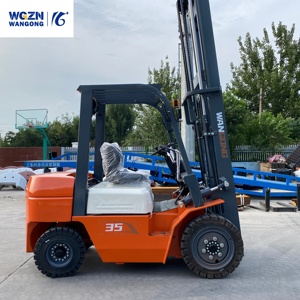 Дизельный вилочный погрузчик WGZN 3,5 тонны с прямой поставкой от завода, увеличенный срок службы, для строительных работ - Product Image 3