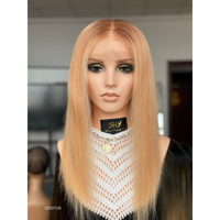 Perruque Lace Front HD 13x5 en Cheveux Humains SHY, Densité Personnalisée, Effet Peau Naturelle pour Marques