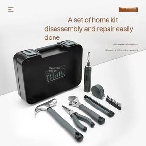 Light Luxury 19pcs DIY Hand <b>Tool</b> Kit Household Practical Plastic Toolbox Gift for Husband or Friend <b>Mechanical</b> Toolbox - Product Image 5