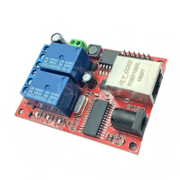 Scheda relè Ethernet LAN a 2 vie con interruttore a ritardo, modulo controller TCP/UDP, server WEB - Ottimo rapporto qualità-prezzo