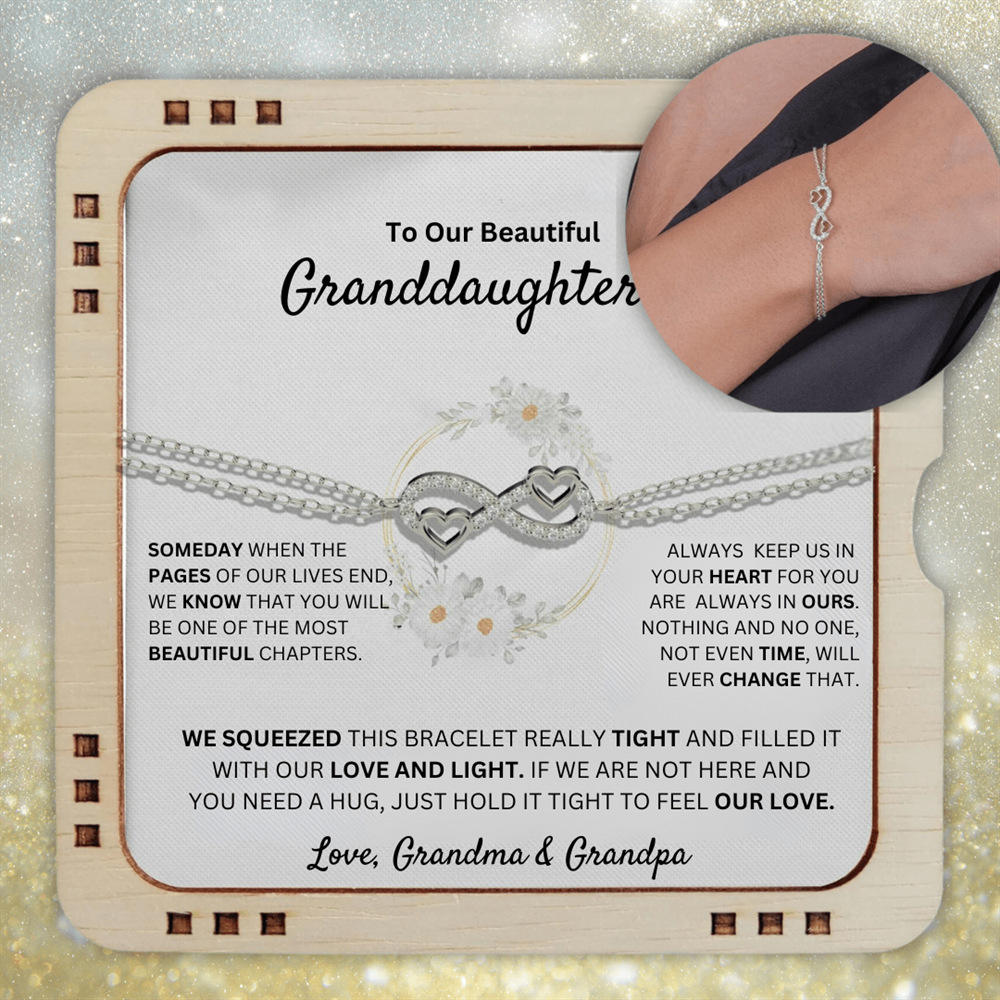 Silver Bracelet + Card + High-End Gift Box