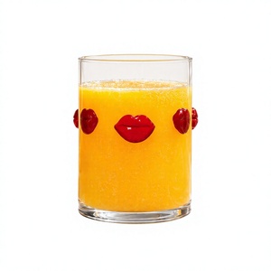 Verre à whisky/eau/jus en borosilicate fait main avec logo personnalisé, 440 ml, pour cadeaux d'entreprise et kits de bienvenue promotionnels - Product Image 2
