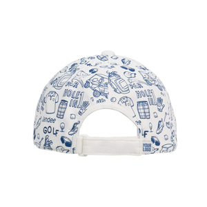 Casquette de baseball et de golf personnalisée Handee à 6 panneaux, logo brodé, respirante, imperméable, en sergé de coton, ajustement réglable pour le sport et usage quotidien - Product Image 6