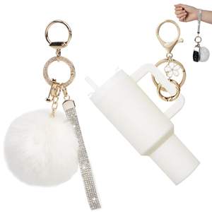 <b>Mini</b> Cup Keychain <b>Mini</b> Tumbler Keychain Chapstick Holder for Women Girls Bag Purse Handbag <b>Backpack</b> - Product Image 2