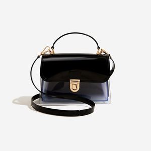Sac bandoulière tendance 2025 pour femme, sac en gelée imperméable avec bandoulière unique, petit format carré, léger et durable - Product Image 3