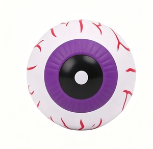 Juguete Antiestrés de PU con Forma de Globo Ocular Personalizado, Ojo Ensangrentado Aterrador, Ideal para Decoración de Fiestas de Halloween, Regalo Promocional - Product Image 1