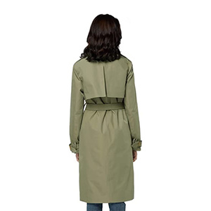 Ventes en gros de cachemire ODM/OEM, manteaux en daim tendance pour femmes, style <span class=keywords><strong>court</strong></span>, <span class=keywords><strong>beige</strong></span>, long <span class=keywords><strong>trench</strong></span>-coat pour femmes - Product Image 1