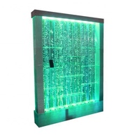 Factory Direct Custom ized Acryl blase Wand LED Bar Wein regal Stehende Installation