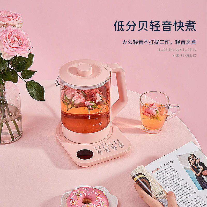 GC720 หม้อสุขภาพควบคุมอุณหภูมิแบบกาต้มน้ำคู่ - พร้อมตัวกรอง