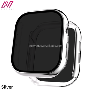 Nouvelle coque NEXVOGUE pour la protection de la vie privée pour montre S9/S10 tailles 45 mm/41 mm, film trempé, design de luxe tendance, <span class=keywords><strong>7</strong></span> couleurs - Product Image 6