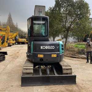 Miniexcavadora Kobelco SK50 de 5 toneladas usada en buen estado a la venta, SK55SR, CAT 305.5E, Komatsu PC50, Hyundai R55 - Product Image 4
