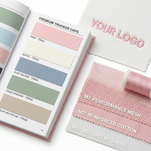 Casquette Trucker 5 Panneaux en Mousse Personnalisable avec Logo Brillant et Dos en Maille Respirante pour Marque Streetwear et Cadeau Promotionnel d'Été - Product Image 4