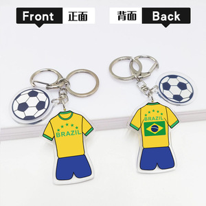 Llavero Colgante <span class=keywords><strong>de</strong></span> Acrílico <span class=keywords><strong>de</strong></span> Doble Cara con Logotipo Personalizado 2026, Accesorio <span class=keywords><strong>de</strong></span> Regalo para Fanáticos, Souvenir <span class=keywords><strong>de</strong></span> Fútbol Americano y Fútbol - Product Image 4