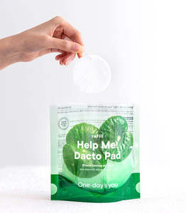 HELP ME DACTO PAD REFILL, Recambio de Discos Exfoliantes para Limpieza Facial, Cuidado de los Poros, Control de Grasa, Cuidado Diario de la Piel - Product Image 4