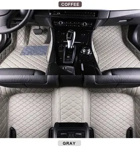 Car interior accessories 2022 Fussmatte Waterproof 5D Custom Im mat Leather Car Mats Boot Trunk liner for mercedes benz bmw audi