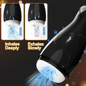 Fellation automatique succion profonde Masturbation tasse Vaginal mâle masturbateurs Oral Pussy Sex Toys pour hommes adultes autres masseur 18 + - Product Image 2