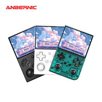 Console portable RG35XXPro ANBERNIC, écran IPS 3,5'', 64 Go, batterie 3200 mAh, autonomie de 7 heures, lecteur de jeux vidéo, système Linux