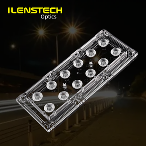 Ống Kính Đèn Đường <span class=keywords><strong>Led</strong></span> 5050 3 Ống Kính Mô-đun <span class=keywords><strong>Led</strong></span> <span class=keywords><strong>50Mm</strong></span> Ống Kính Lõm Khuếch Tán Ánh Sáng <span class=keywords><strong>Led</strong></span> Của Ilenstech - Product Image 2