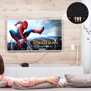 Convertisseur RCA avec prise en charge de la vidéo et de l'audio composite PAL/<span class=keywords><strong>NTSC</strong></span> pour clé TV, boîtier TV Android, DVD - Noir - Product Image 5