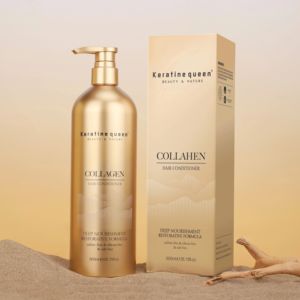 Set <span class=keywords><strong>Profesional</strong></span> de <span class=keywords><strong>Champú</strong></span> de Colágeno, Acondicionador, Mascarilla Capilar y Sérum Reparador con Tratamiento de Queratina para el Cuidado del Cabello - Product Image 3