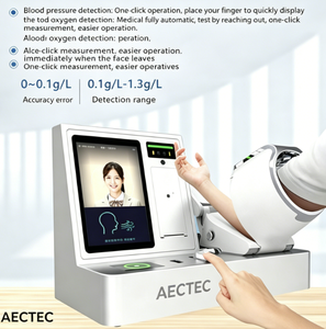 เครื่องตรวจวัดความดันโลหิต <span class=keywords><strong>ออกซิเจน</strong></span>ในเลือด แอลกอฮอล์ <span class=keywords><strong>ตรวจ</strong></span>จับก่อนการทำงาน ระบบจดจำใบหน้า <span class=keywords><strong>วัด</strong></span>อุณหภูมิร่างกาย <span class=keywords><strong>ตรวจ</strong></span>แอลกอฮอล์ <span class=keywords><strong>ตรวจ</strong></span>สอบสุขภาพ - Product Image 3