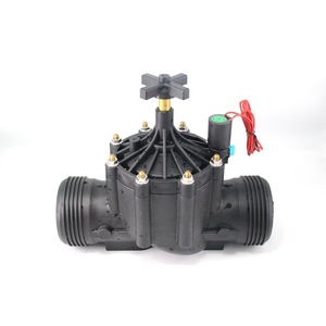 Válvula solenoide de riego automático de 3 pulgadas con filtro de doble capa y interruptor manual para suministro de agua en granjas - Product Image 2