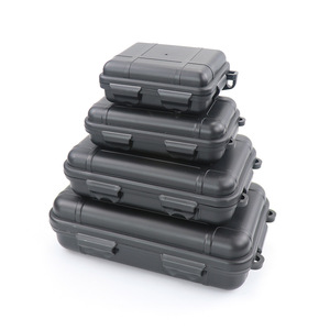 Anti-Pressure Shockproof <b>Box</b> - Small Pelican Waterproof Container Plastic Dry <b>Storage</b> <b>Box</b> with Foam Floating Survivor <b>Tool</b> Kit - Product Image 2