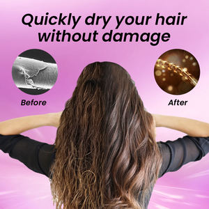 Sèche-cheveux professionnel léger 1800W à séchage rapide pour usage domestique avec diffuseur – Vente en gros - Product Image 2