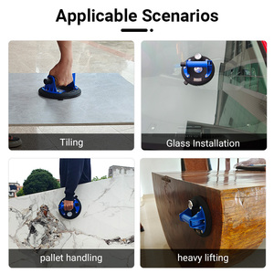 8 "230 किलोग्राम भारी शुल्क वैक्यूम सक्शन कप गेज के साथ-टाइल/ग्लास/रॉक हैंडलिंग और स्थापना के लिए - Product Image 6