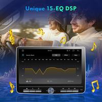 Autoradio universel Android 10.1 pouces à écran tactile DSP GPS avec processeur quadricœur, écran OLED, lecteur CD et amplificateur