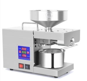 Intelligent Temperature Controlled Stainless Steel Oil Extraction for Peanuts Sunflower <b>Vegetables</b> Seafood Meat Slicer Rice Mill - Product Image 2
