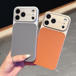 Funda de piel sintética minimalista con ventana grande para iPhone 17 Pro Max, recortes precisos, cobertura total, a prueba de golpes - Product Image 1