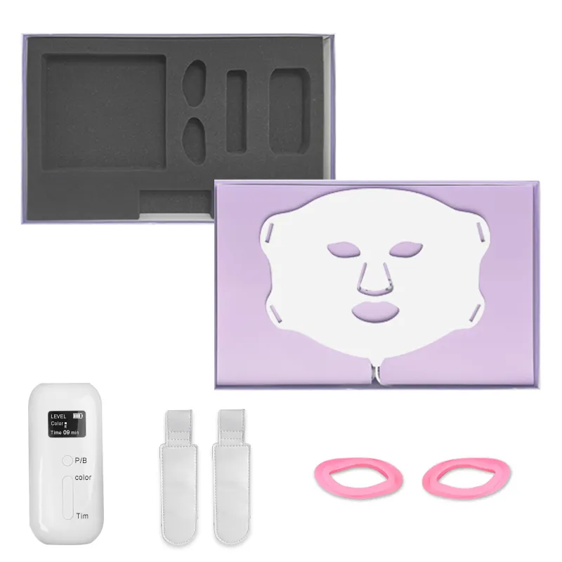 2023 7 colors face lift led facial masks red light therapy led photon anti-aging led light therapy facial mask device