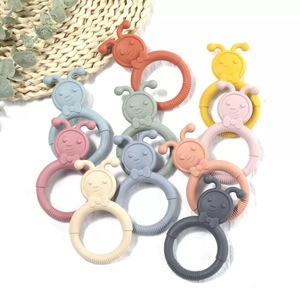 Juguete de Dentición de Silicona Suave Ecológico para Bebés, Mordedor de Silicona Unisex para Recién Nacidos - Product Image 4