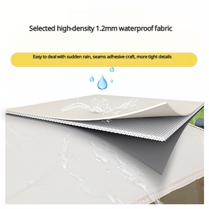 Bốn mùa Inflatable nệm không khí Trọng lượng nhẹ có thể gập lại airbed có thể sạc lại được xây dựng trong bơm TPU thả khâu vải cho cắm trại - Product Image 6