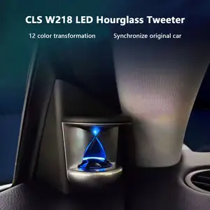 A-pilar 3D LED Tweeter altavoz Interior del coche Kit de luz ambiental para Mercedes Benz GLE/GLS/GL/ML-Class W166 W292