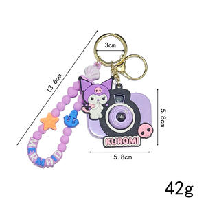 Lindo Mini flor de cerezo conejo océano diario proyección Cámara dibujos animados luminoso Aleación de Zinc lámpara de silicona <span class=keywords><strong>bolso</strong></span> de <span class=keywords><strong>mujer</strong></span> - Product Image 5