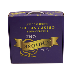 Tùy chỉnh giấy sóng trái cây tươi táo gói bao bì carton hộp - Product Image 5