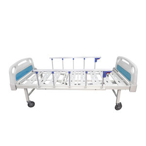 Tempat Tidur Rumah Sakit Manual ABS Engkol Tunggal dari Produsen, Tempat Tidur Perawatan Ekonomis untuk Pasien Terbaring - Product Image 6