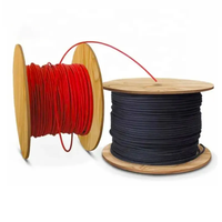 Câble d'extension solaire rouge et noir homologué TUV 4mm 6mm 10mm 16mm pour panneau solaire, batterie, câble solaire CC PV H1z2z2-k